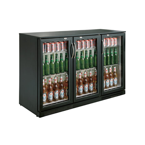 Dulap frigorific back-bar, 3 uși batante, GMSC3E90B, Bonner