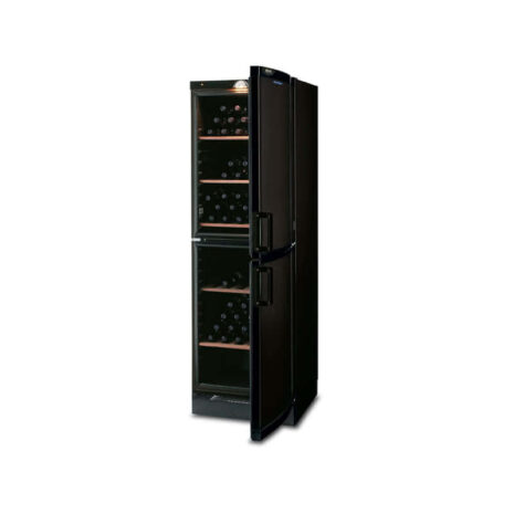 Dulap frigorific pentru vinuri cu 2 uși, CVKS 680 BLACK