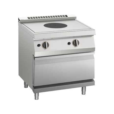 Mașină de gătit cu placă mare radiantă pe gaz și cuptor pe gaz, Linia 700, Silko NETG74F