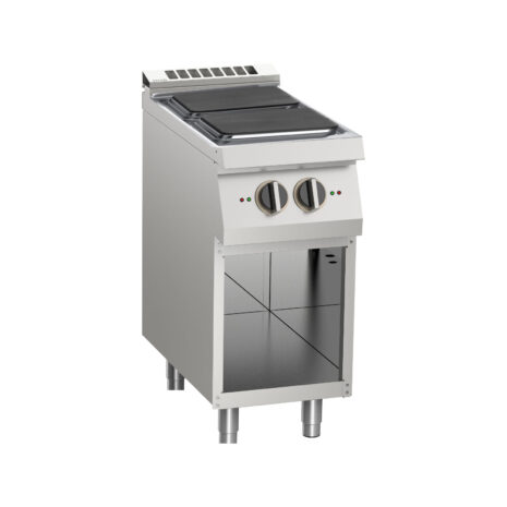 Mașină de gătit electrică pe suport deschis, 2 arzătoare, Linia 900, Silko NECE92G