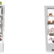 Vitrină frigorifică de banc, culoare alb, Linia TOWER (2)