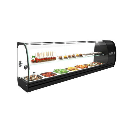 Vitrină frigorifică de banc, model Tapas, Linia SLIM