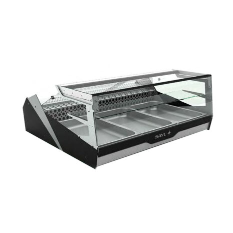 Vitrină frigorifică de banc pentru sushi, 1000mm - Buffet Linia BLOCK