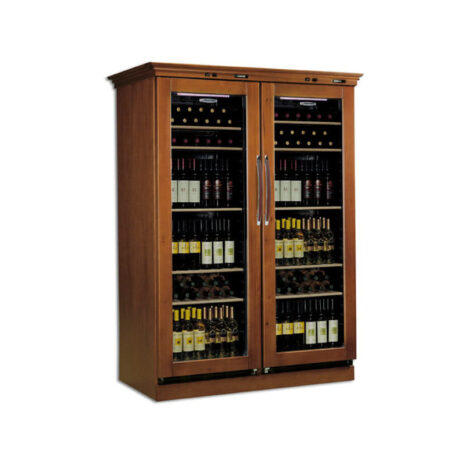 Vitrină frigorifică pentru vinuri, 2x355 litri, Maxicantinetta GLX