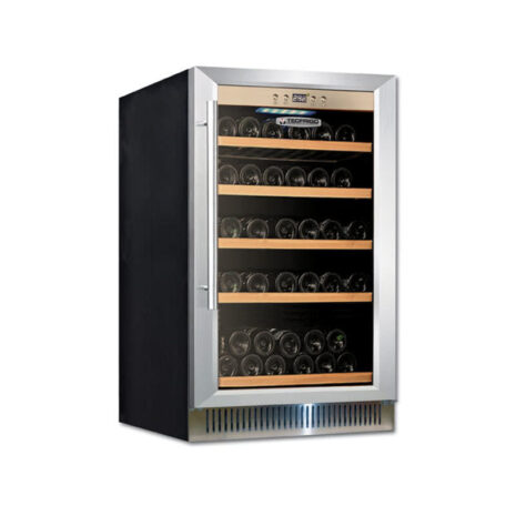 Vitrină frigorifică pentru vinuri cu o zonă de climă, 142 litri, Sommelier