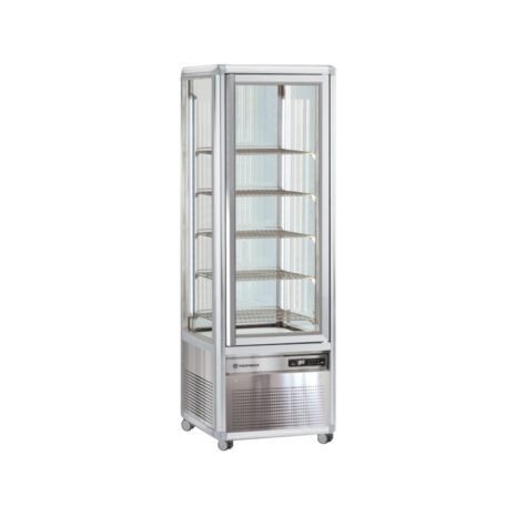 Vitrină verticală refrigerare, 5 grilaje 450x450mm, SNELLE