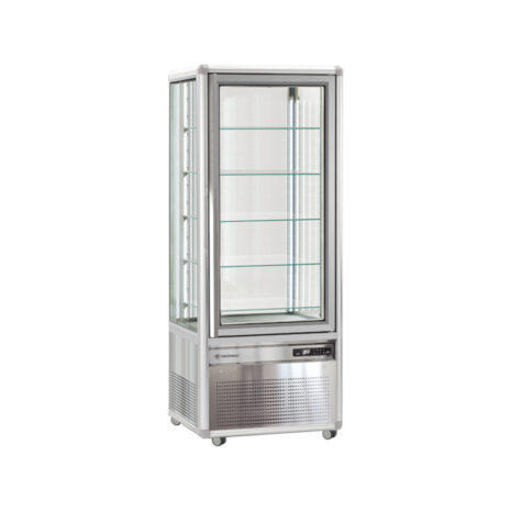 Vitrină verticală refrigerare, 5 rafturi sticla 560x555mm, SNELLE